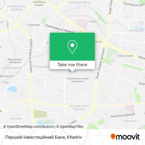 Карта Перший Інвестиційний Банк