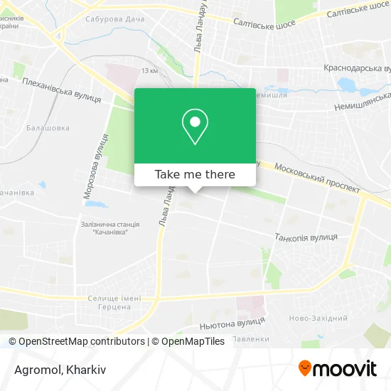 Карта Agromol