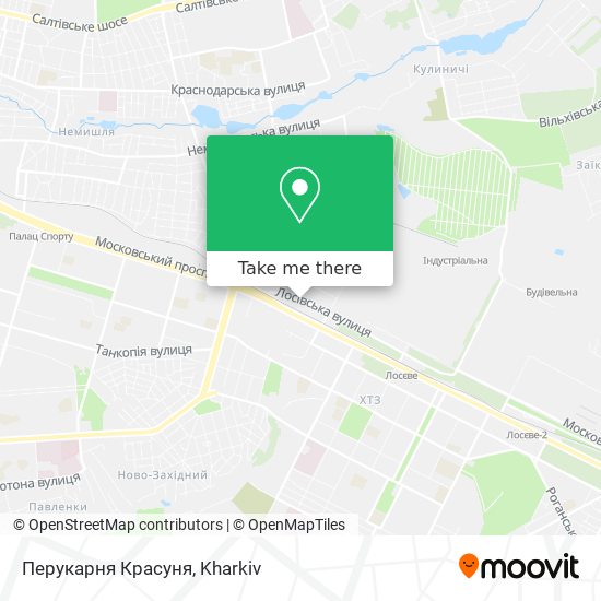 Перукарня Красуня map