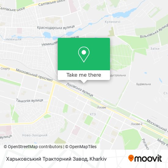 Харьковський Тракторний Завод map