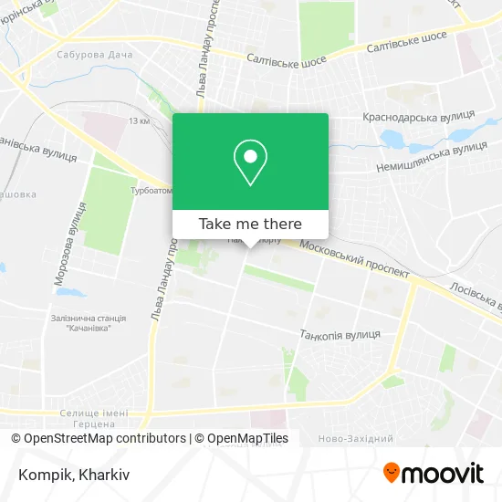 Карта Kompik