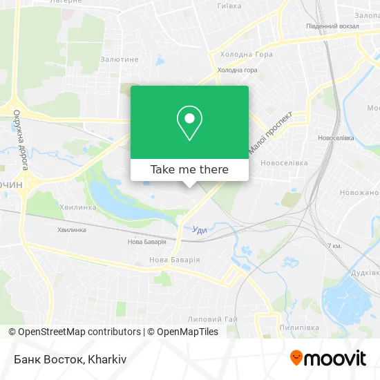 Банк Восток map