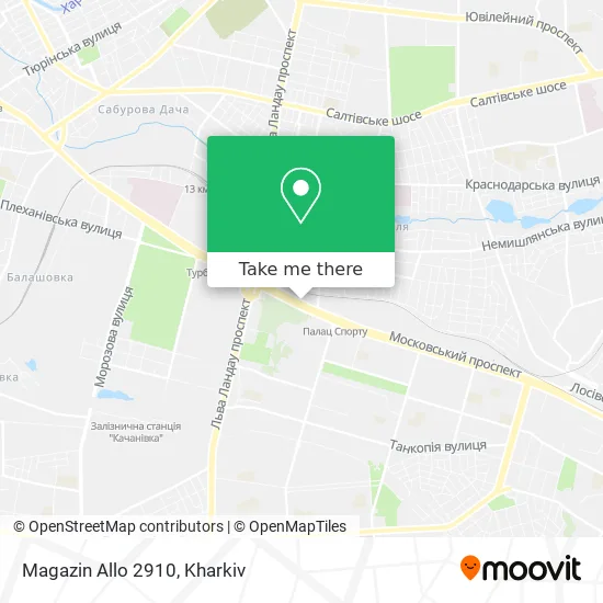 Карта Magazin Allo 2910