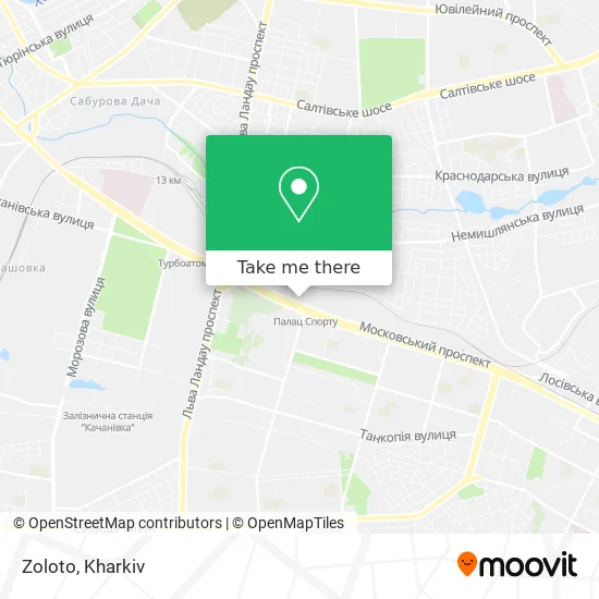 Карта Zoloto