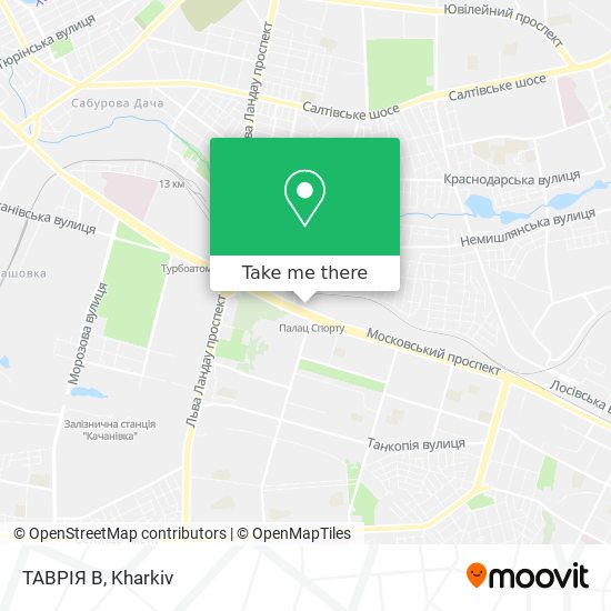 ТАВРІЯ В map