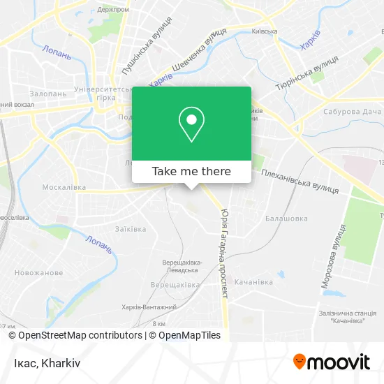 Карта Ікас