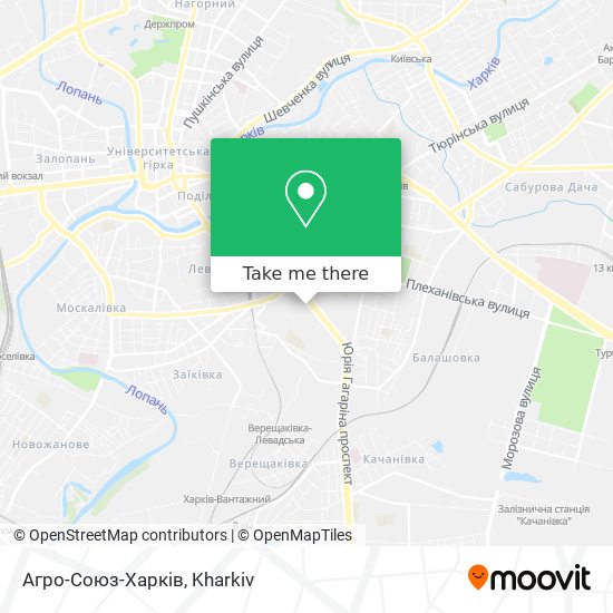 Агро-Союз-Харків map