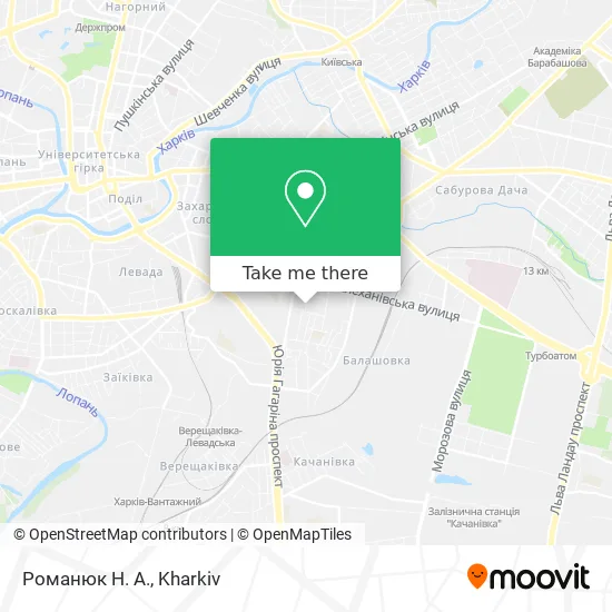 Карта Романюк Н. А.