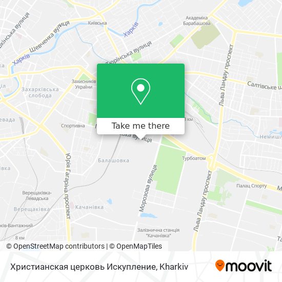 Христианская церковь Искупление map
