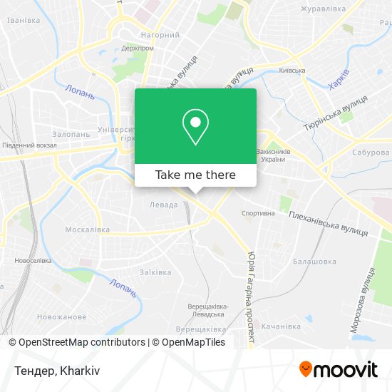Тендер map