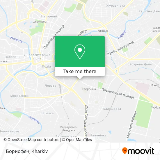 Карта Борисфен