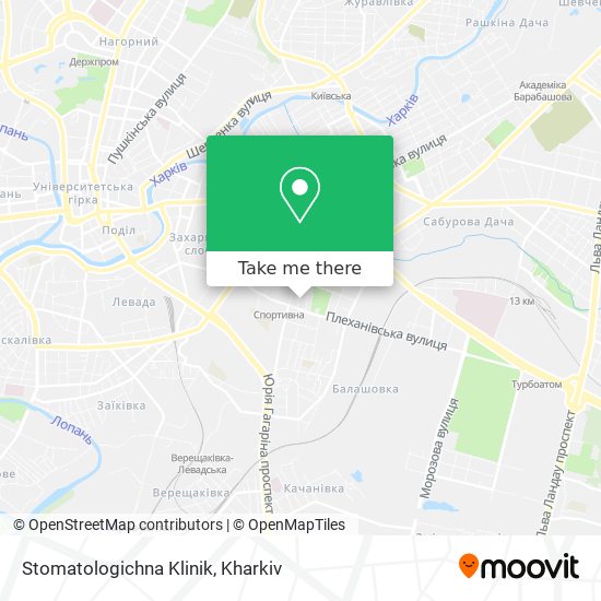 Stomatologichna Klinik map