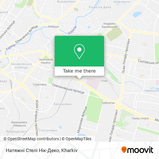 Натяжні Стелі Нік-Деко map