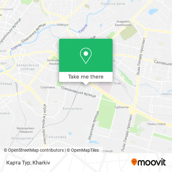 Карта Карта Тур