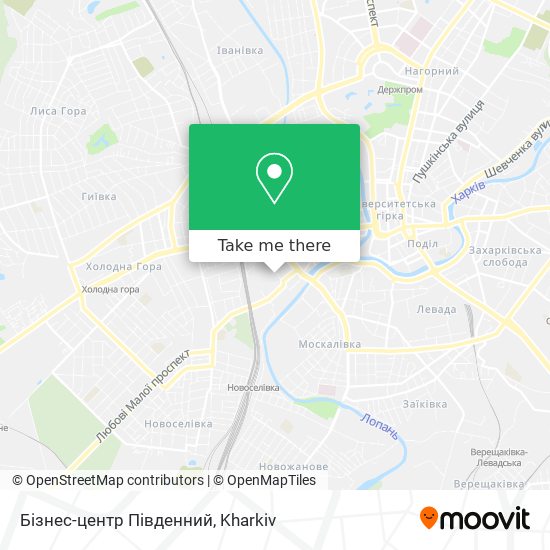 Бізнес-центр Південний map