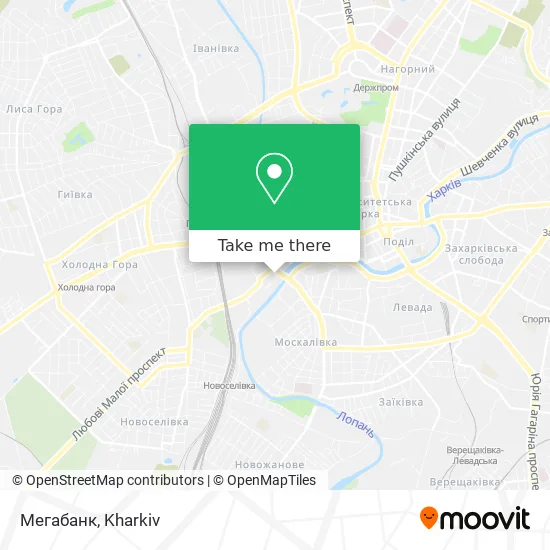Карта Мегабанк
