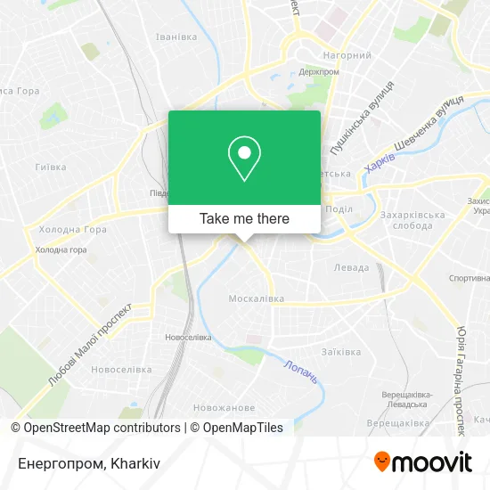 Карта Енергопром
