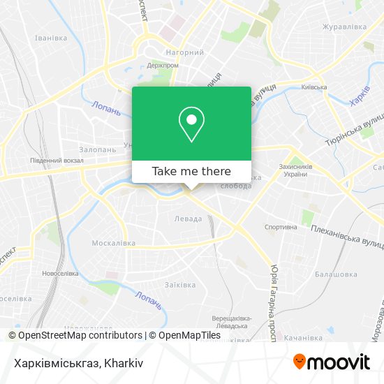 Харківміськгаз map
