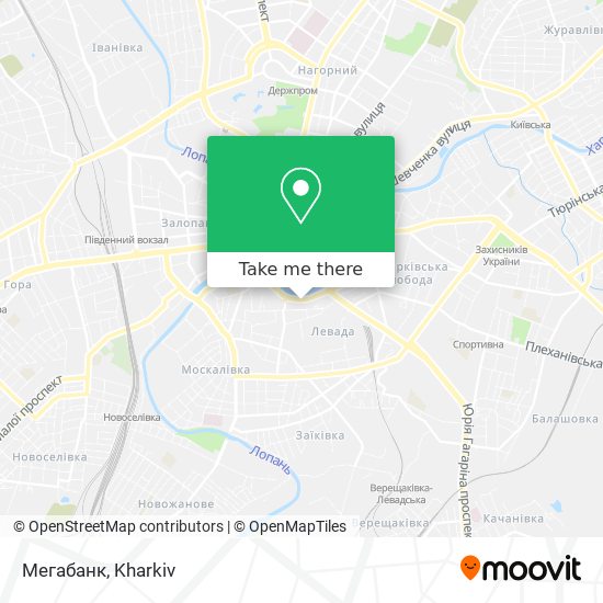 Мегабанк map