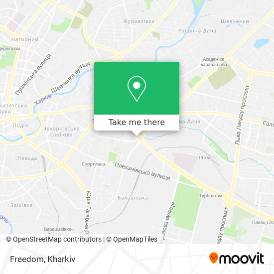 Карта Freedom
