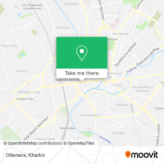Обелиск map