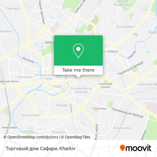 Торговый дом Сафари map