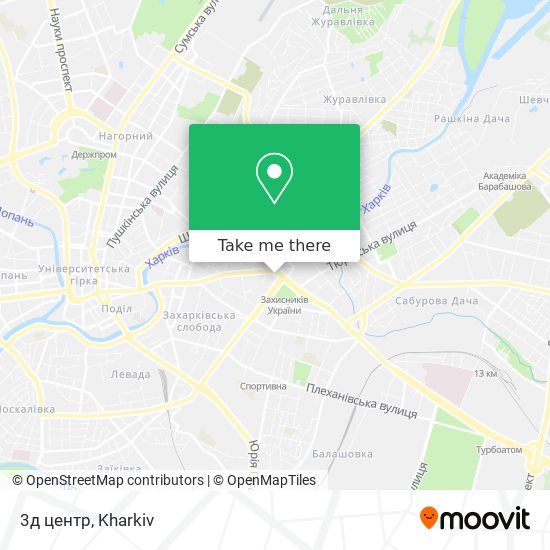 3д центр map