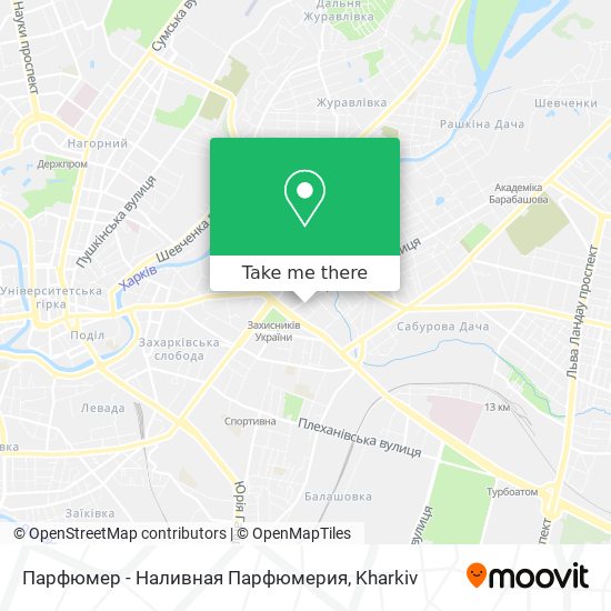 Карта Парфюмер - Наливная Парфюмерия