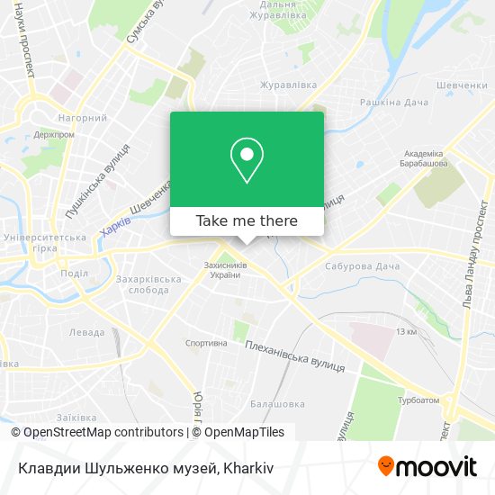 Клавдии Шульженко музей map