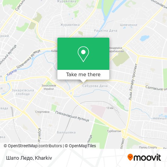 Шато Ледо map