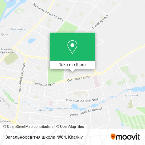 Загальноосвітня школа №64 map