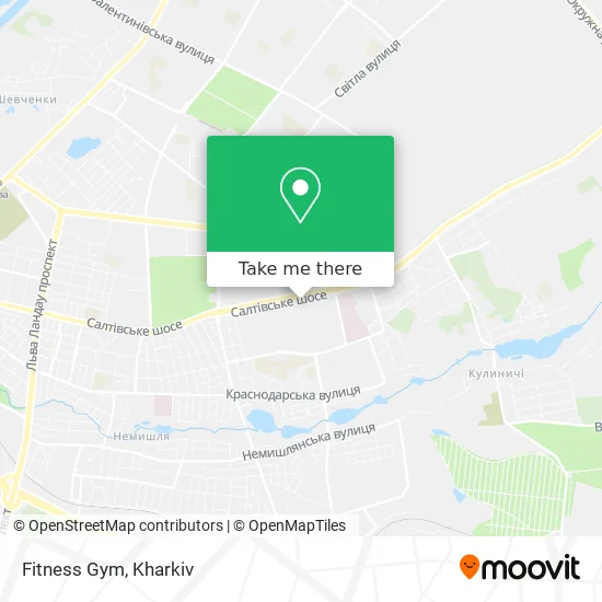 Карта Fitness Gym