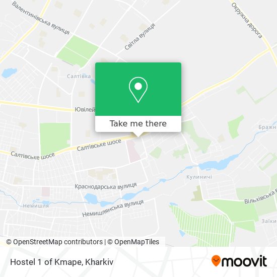 Hostel 1 of Kmape map