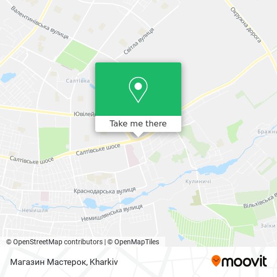 Магазин Мастерок map