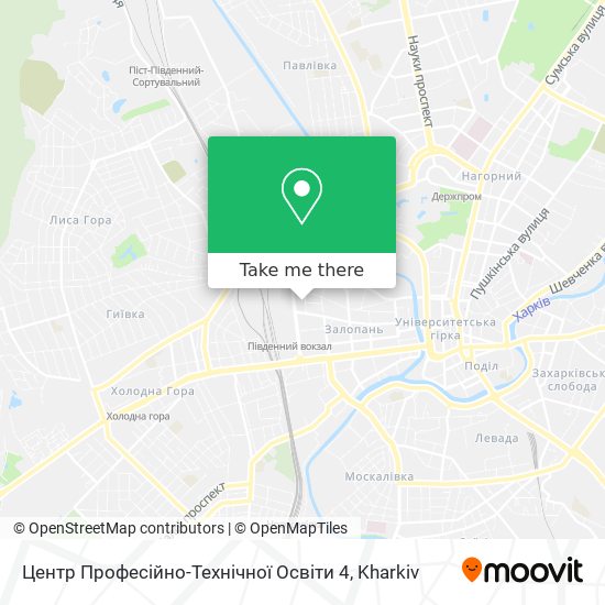 Карта Центр Професійно-Технічної Освіти 4