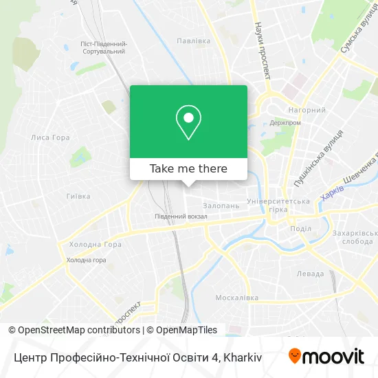 Карта Центр Професійно-Технічної Освіти 4