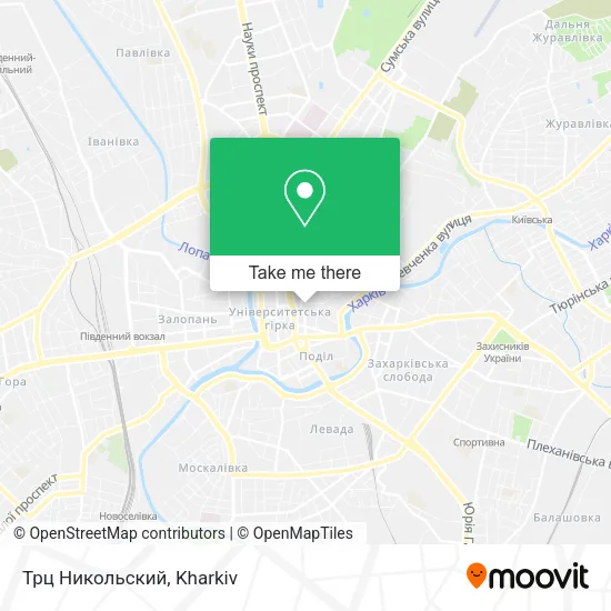Карта Трц Никольский