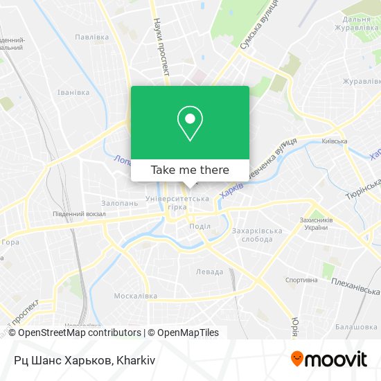 Рц Шанс Харьков map