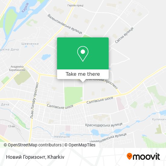 Новий Горизонт map