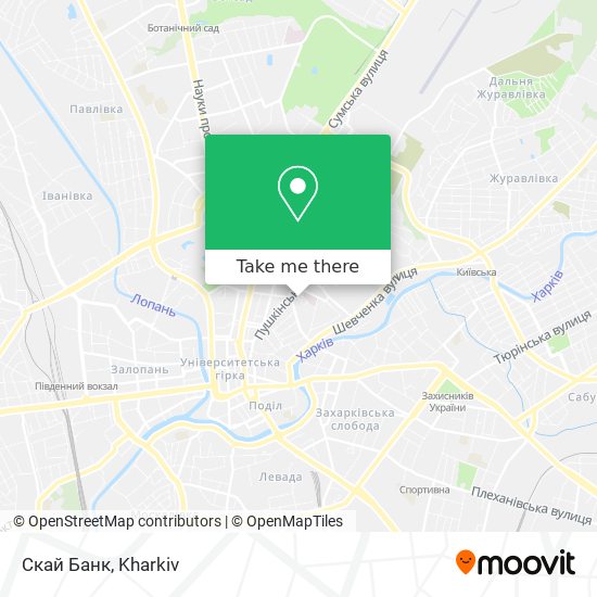 Скай Банк map