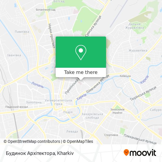 Будинок Архітектора map