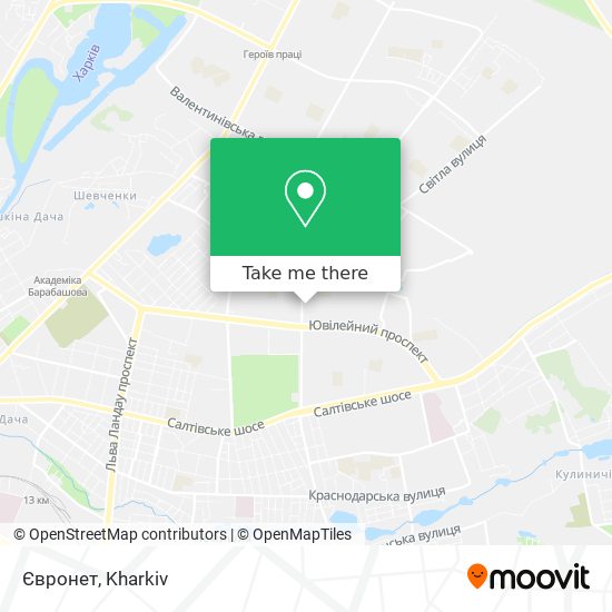 Карта Євронет