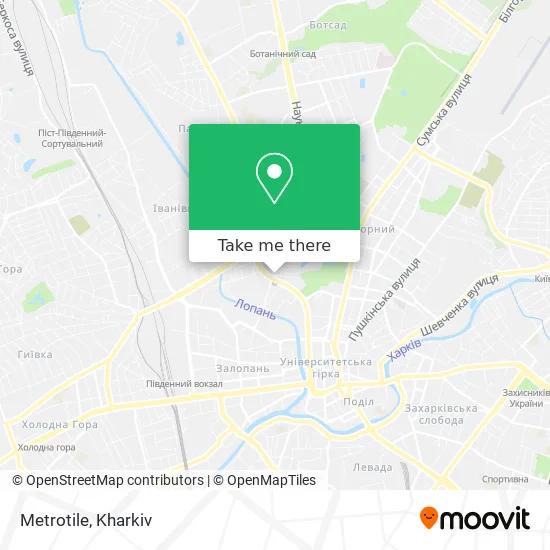 Карта Metrotile