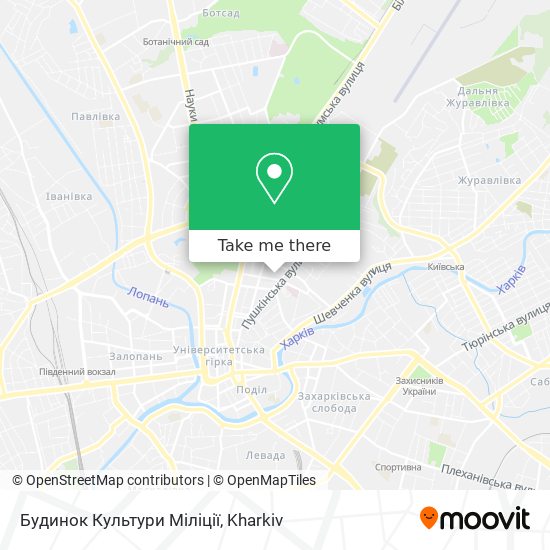 Будинок Культури Міліції map