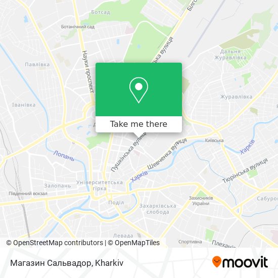 Магазин Сальвадор map