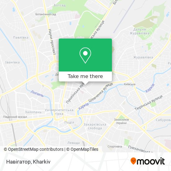 Навігатор map