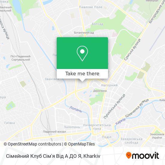 Сімейний Клуб Сім'я Від А ДО Я map