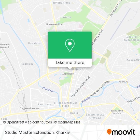 Studio Master Extenstion map