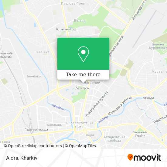 Карта Alora