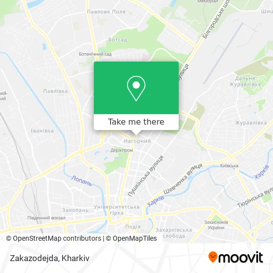 Карта Zakazodejda